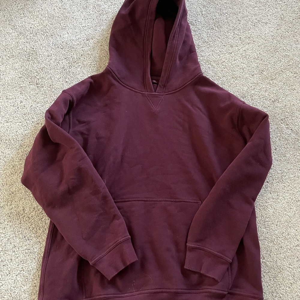 COPY - Maroon lululemon sweatshirt size 14 brand new barely worn